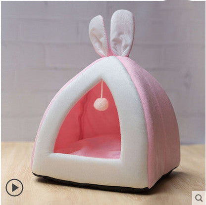 Cat House Cat House Villa Cat Bed Small Dog Kennel - Pets Crazy Shops