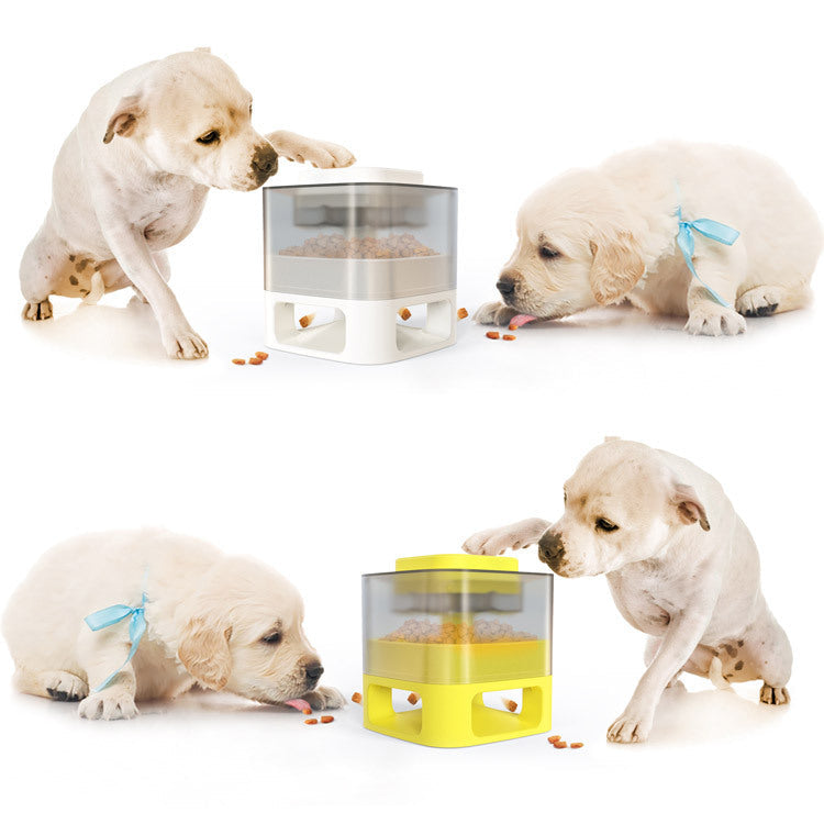 Dog Food Feeder Pet Accessories Cat Feeder Catapult Educational Dog Toys Pet Supplies Food Dispenser Just One Snap Comes Food - Pets Crazy Shops