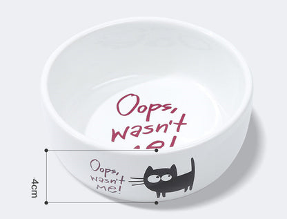 Dog Basin Cat Food Basin Cat Dog Products - Pets Crazy Shops