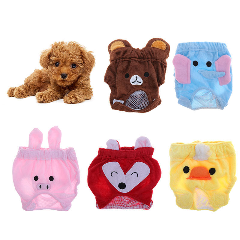 Reusable Dog Diapers Belly Band Cotton Physiological Underwe - Pets Crazy Shops