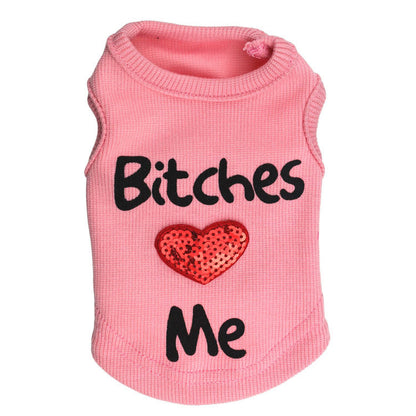Pet Supplies Dog Clothing Pretty Girls Love My Pet Vest - Pets Crazy Shops
