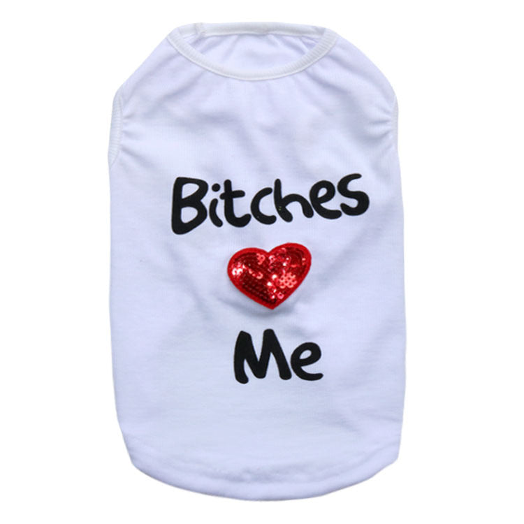 Pet Supplies Dog Clothing Pretty Girls Love My Pet Vest - Pets Crazy Shops