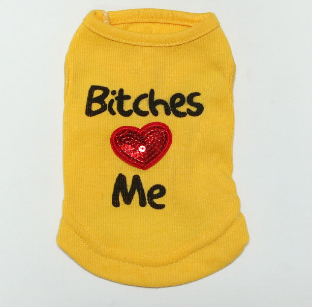 Pet Supplies Dog Clothing Pretty Girls Love My Pet Vest - Pets Crazy Shops