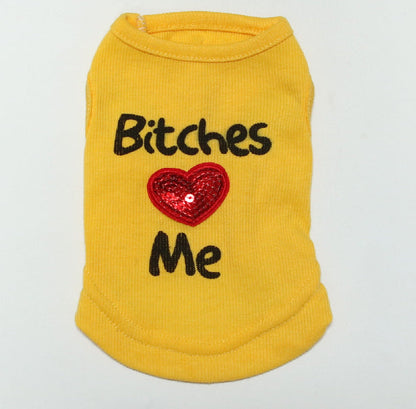 Pet Supplies Dog Clothing Pretty Girls Love My Pet Vest - Pets Crazy Shops