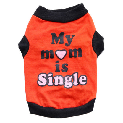 Cotton Small Dog Pet Vest Dog Clothes - Pets Crazy Shops