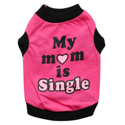 Cotton Small Dog Pet Vest Dog Clothes - Pets Crazy Shops