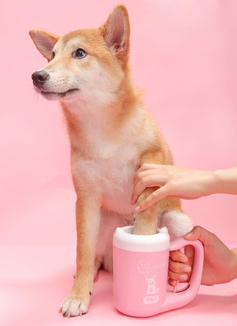Pet Cat Dog Foot Clean Cup Cleaning Tool Silicone Washing Brush Paw Washer - Pets Crazy Shops