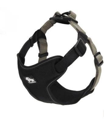 Dog chest harness vest type reflective dog leash - Pets Crazy Shops