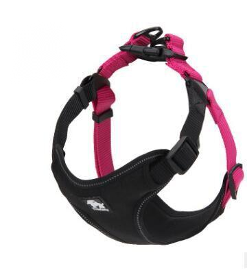 Dog chest harness vest type reflective dog leash - Pets Crazy Shops