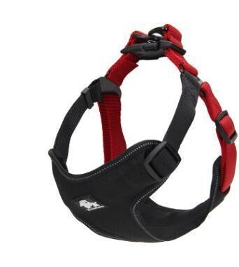Dog chest harness vest type reflective dog leash - Pets Crazy Shops