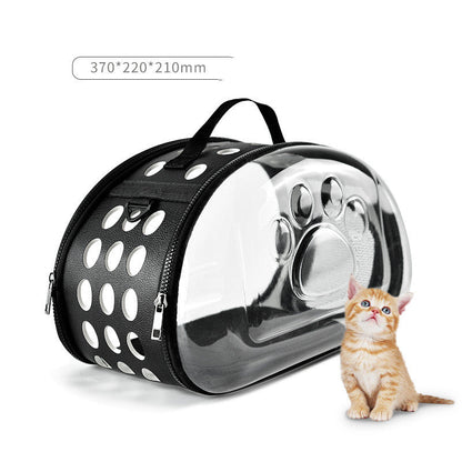 Foldable Cat Bag Breathable Portable Pet Carrier Bag Outdoor Travel Handbag for Cat Dog - Pets Crazy Shops