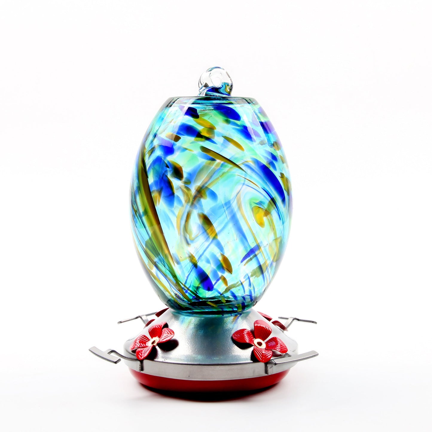 Factory Direct Hummingbird Water Feeder Bird Feeder Anti-Ant Hook Stained Glass Feeder - Pets Crazy Shops