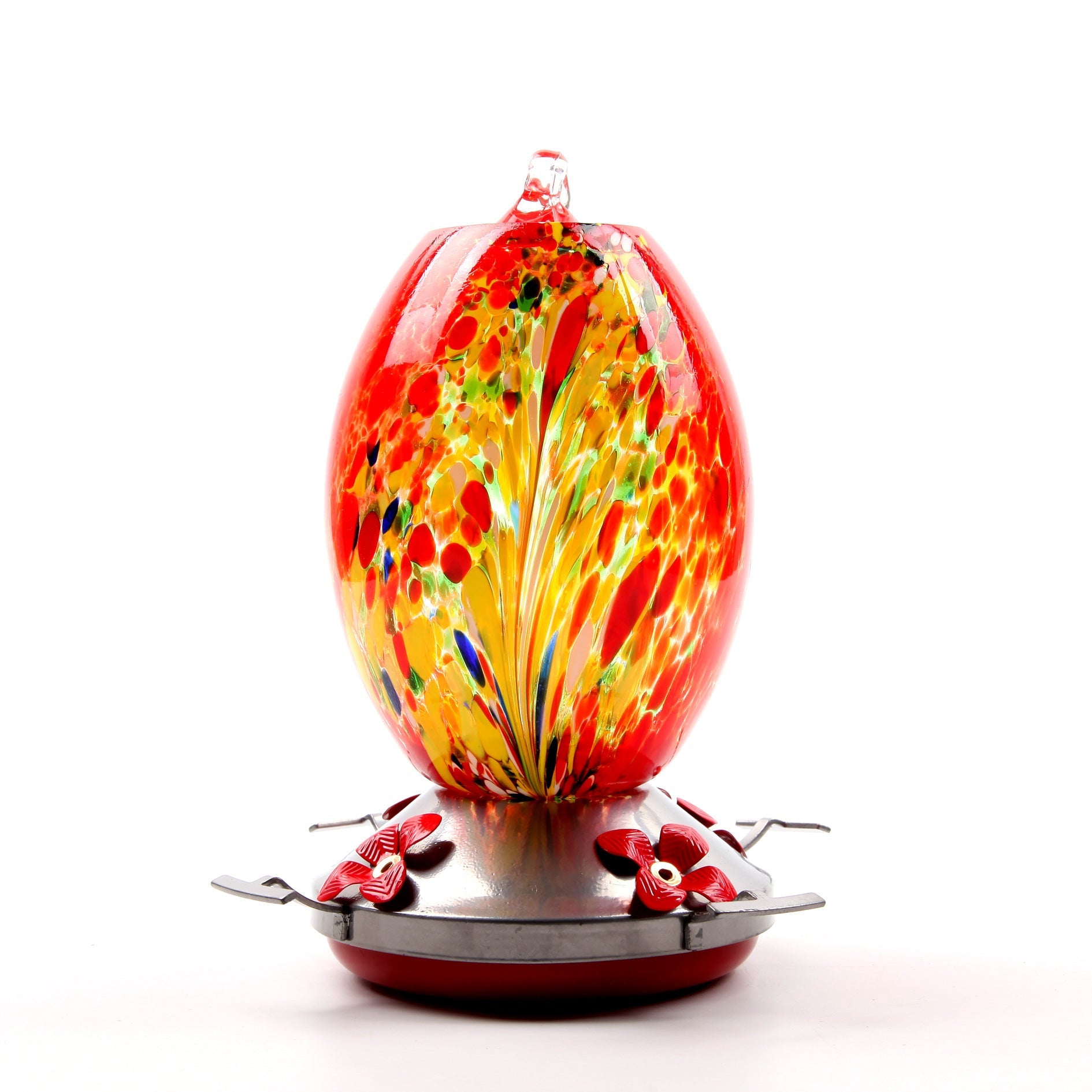 Factory Direct Hummingbird Water Feeder Bird Feeder Anti-Ant Hook Stained Glass Feeder - Pets Crazy Shops