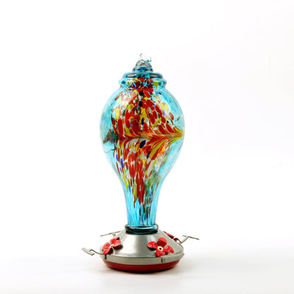 Factory Direct Hummingbird Water Feeder Bird Feeder Anti-Ant Hook Stained Glass Feeder - Pets Crazy Shops