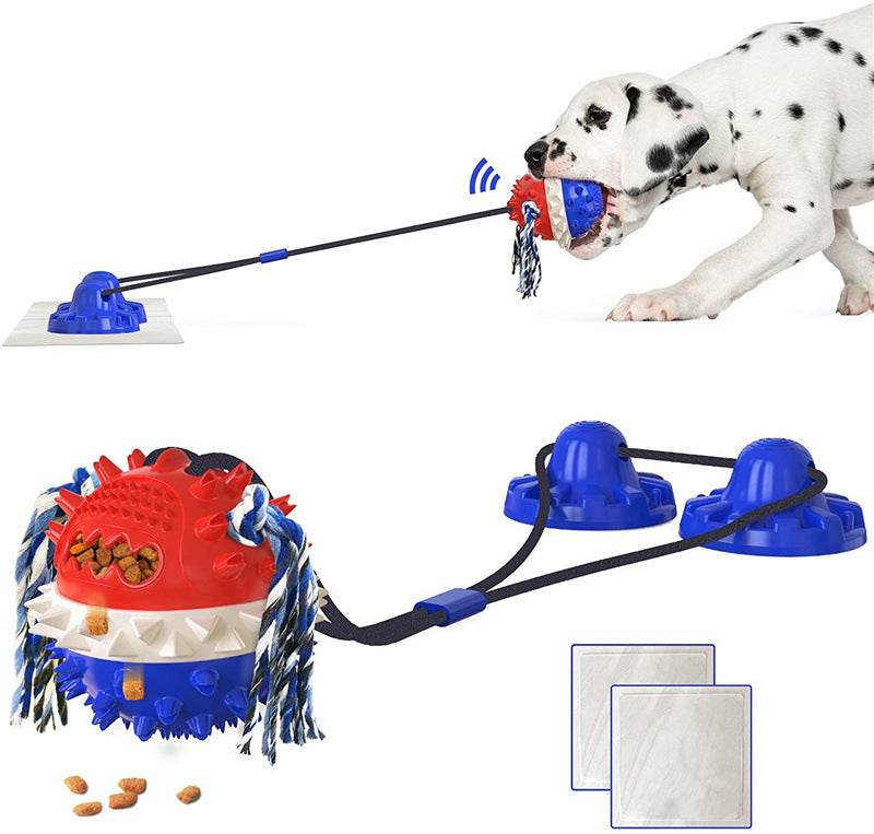 Aggressive Chew Dog Toy Large Dog Interactive Toy Aggressive Chew Dog Indestructible Toy Suction Cup - Pets Crazy Shops