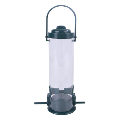 Pet Bird Feeder Feed Station Hanging Garden Plastic Birds Food Dispenser Feeders Outdoor Tree Garden Decoration - Pets Crazy Shops