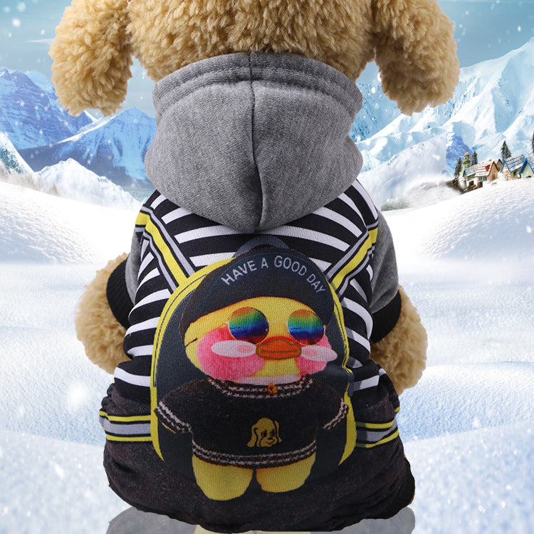 Pet Clothes Four-Legged Clothes Button Dog Clothes - Pets Crazy Shops