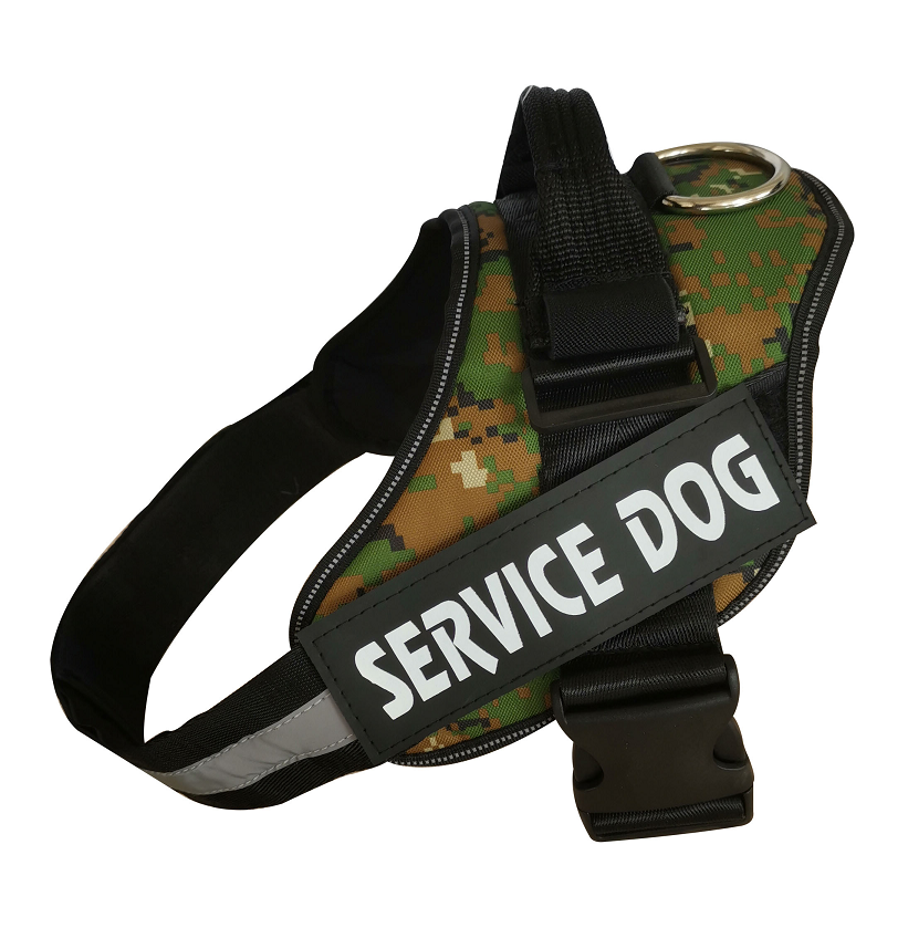 Personalized Custom Reflective Breathable Dog Harness NO PULL Adjustable Pet Harness For Small Large Dog Harness Vest With Patch - Pets Crazy Shops