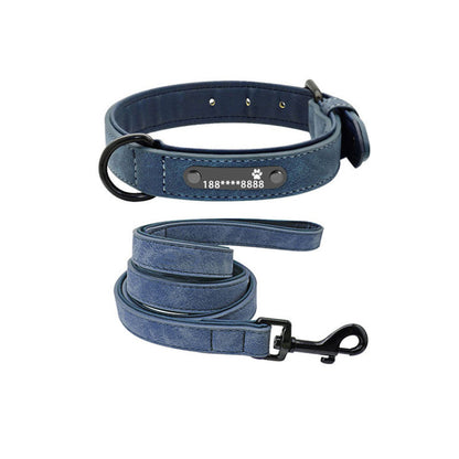 Dog Collar Lettering Anti-Lost Medium Dog Large Dog Small Dog Dog Collar Custom Pet - Pets Crazy Shops