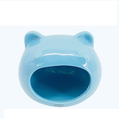 Sleeping SmallHouse Hamster House Sleeping Nest Ceramic Hest Squirrel House - Pets Crazy Shops