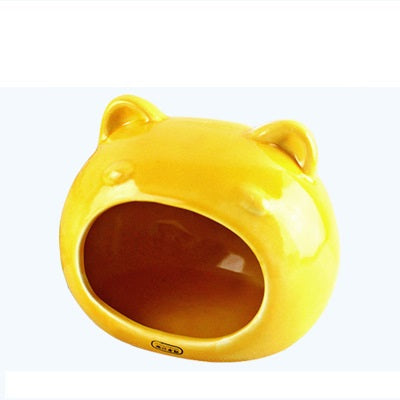 Sleeping SmallHouse Hamster House Sleeping Nest Ceramic Hest Squirrel House - Pets Crazy Shops