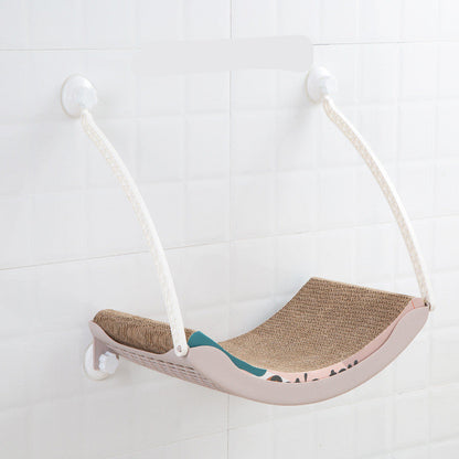 Cat Hammock Bask In The Sun Hanging Cat Hammock - Pets Crazy Shops