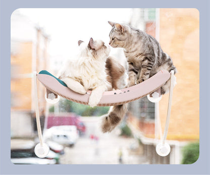Cat Hammock Bask In The Sun Hanging Cat Hammock - Pets Crazy Shops