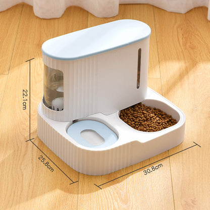 Cat Automatic Drinking Fountain Feeder Integrated Water Feeder Pet Supplies - Pets Crazy Shops