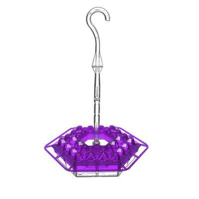 Hanging Red Hexagonal Hummingbird Feeder With Hook - Pets Crazy Shops