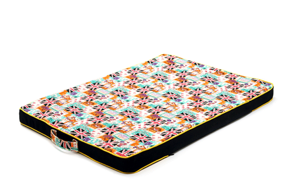 Thickened Pet Printing Canvas Dog Mats Dog Bed Mats Dog Bed Mattresses - Pets Crazy Shops
