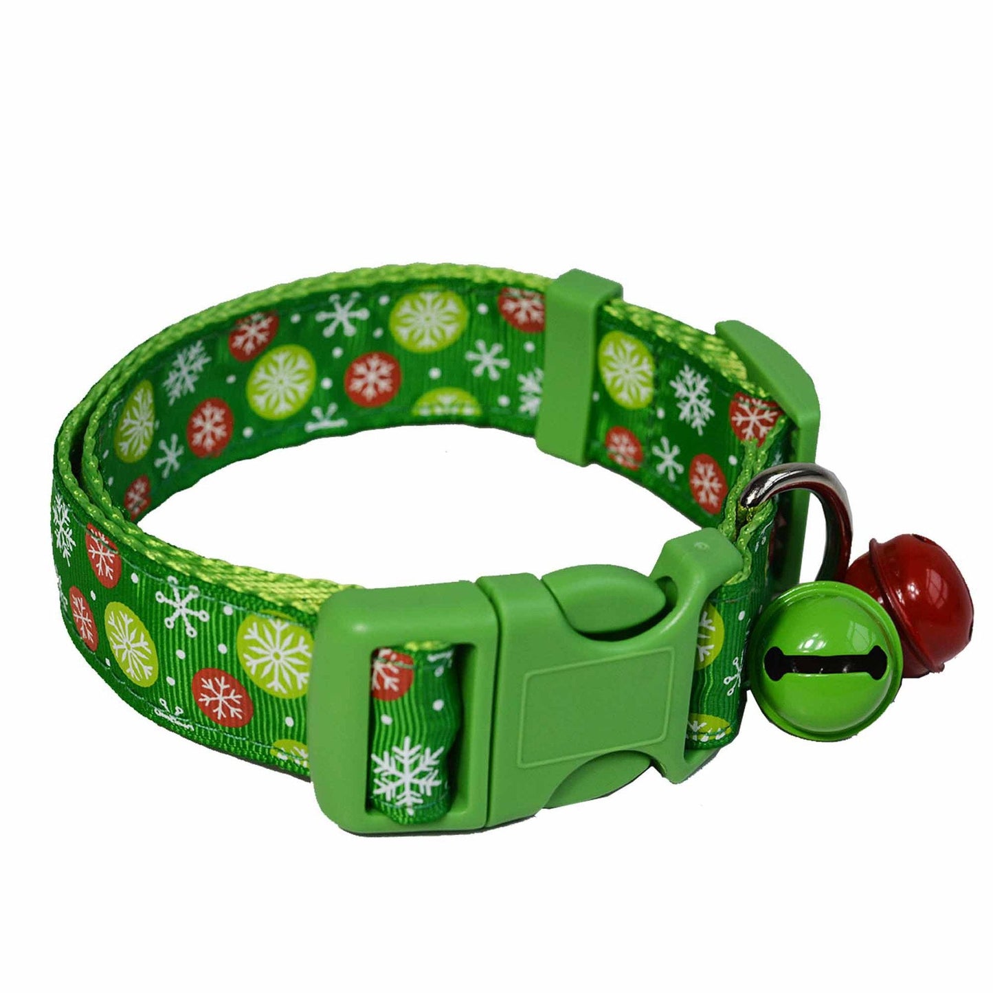 Products Red And Green Bell Collars Dog Collars Pet Collars - Pets Crazy Shops