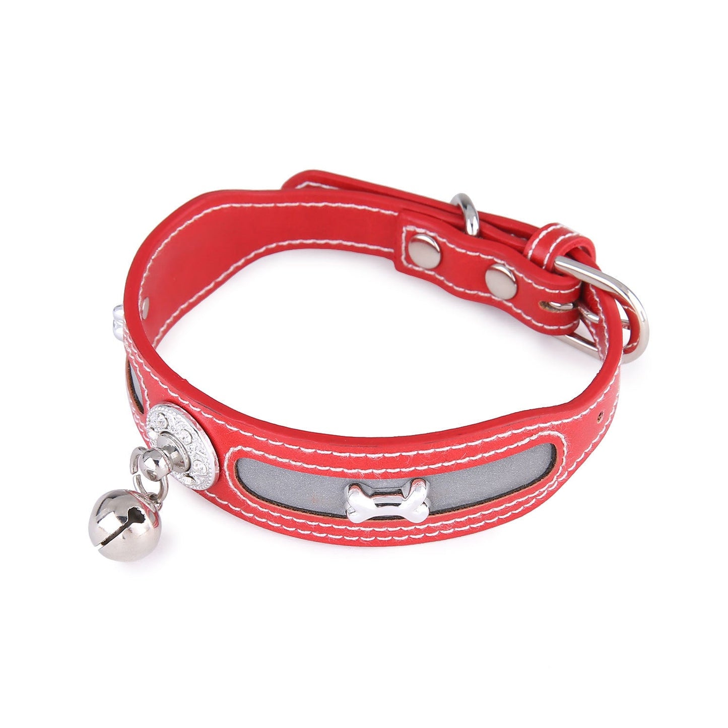 Recommend New Bone Mark Cat And Dog Collars Personalized Pet Cats And Dogs Reflective Collar - Pets Crazy Shops