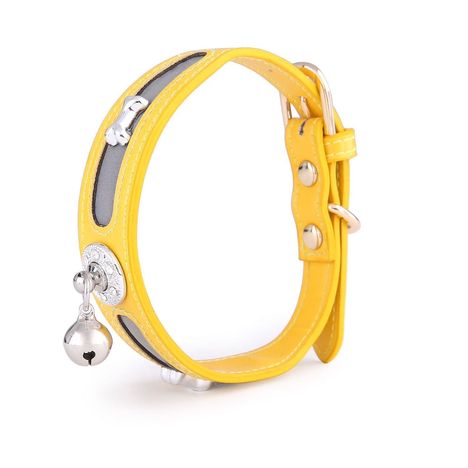 Recommend New Bone Mark Cat And Dog Collars Personalized Pet Cats And Dogs Reflective Collar - Pets Crazy Shops