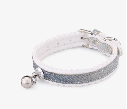 New Pet Traction Cat Collar Gradient Color Cat Bell Collar Pet Dog Collar - Pets Crazy Shops