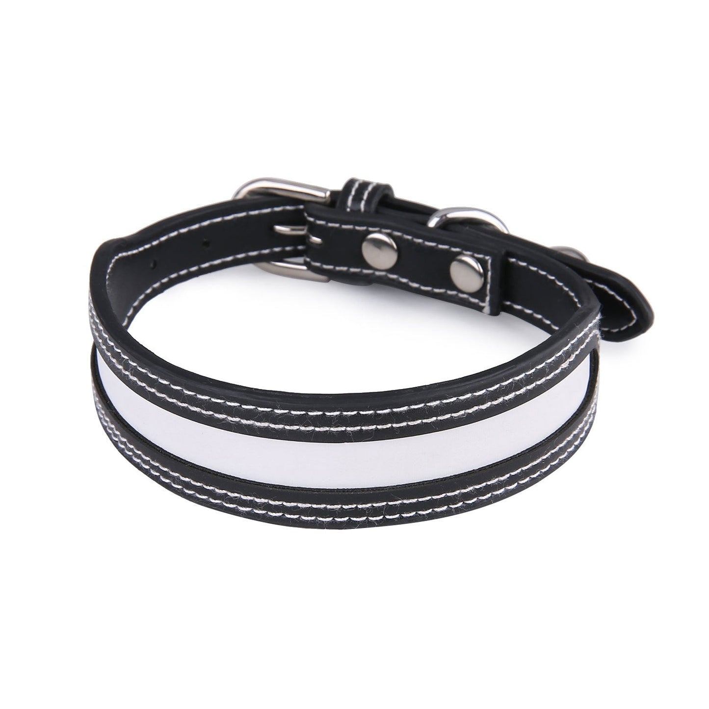 Pet Collar Outdoor Traction Reflective Cat and Dog Bell Collar Pet Products - Pets Crazy Shops