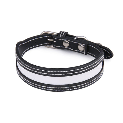 Pet Collar Outdoor Traction Reflective Cat and Dog Bell Collar Pet Products - Pets Crazy Shops