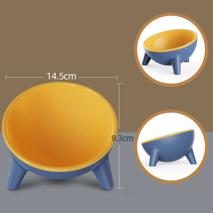 Cat Dog Bowl With Stand Pet Feeding Food Bowls Dogs Bunny Rabbit Nordic Color Feeder Product Supplies Pet Accessories - Pets Crazy Shops