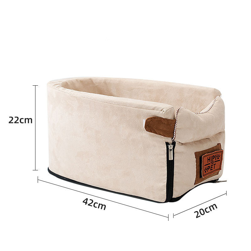 Car Safety Cat Dog Bed Travel Central Control Pet Seat Transport Dog Carrier - Pets Crazy Shops