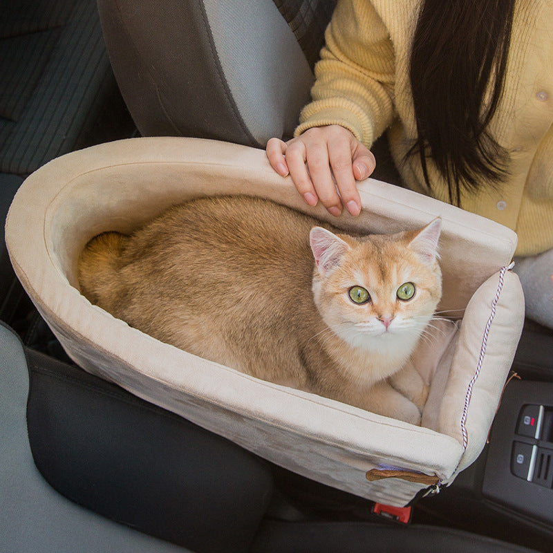 Car Safety Cat Dog Bed Travel Central Control Pet Seat Transport Dog Carrier - Pets Crazy Shops