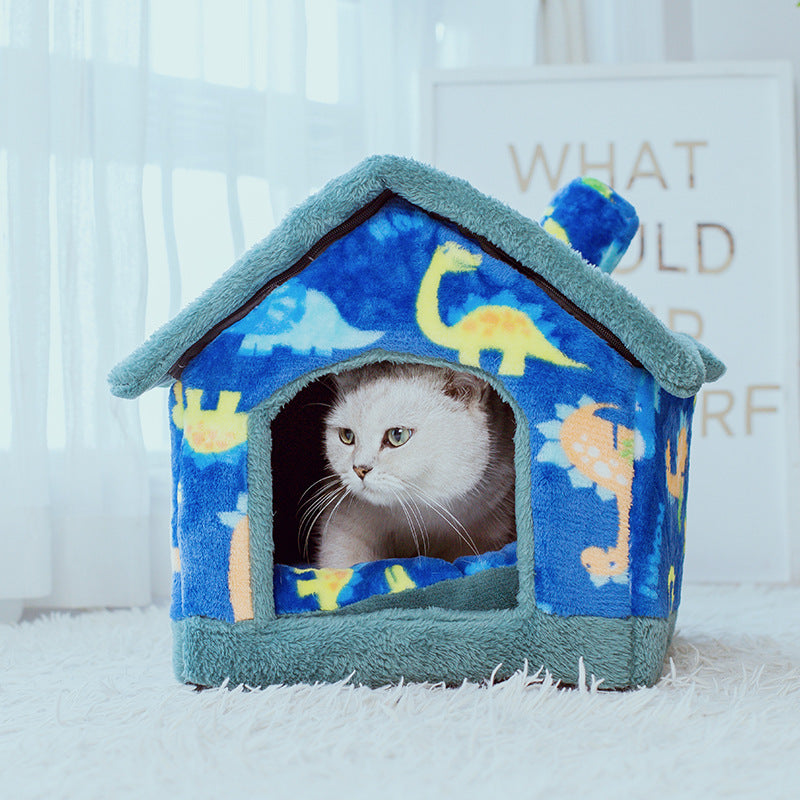 Wanghong Pet House Dog House Cat House Four Seasons - Pets Crazy Shops