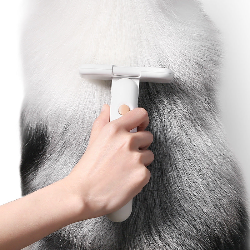 Pet Comb Cat Dog Hair Removal Comb Hair Removal Brush Five Modes Smooth Comb Teeth Do Not Injury Cats Products For Pets - Pets Crazy Shops
