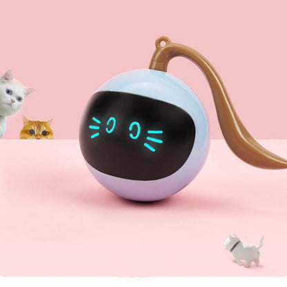 Pet Smart Interactive Colorful LED Rotating Ball - Pets Crazy Shops