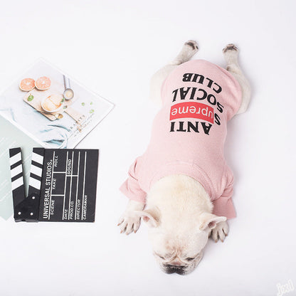 Dog Clothing Milk Dog Clothing Two-legged Clothing Casual Pet Clothing - Pets Crazy Shops