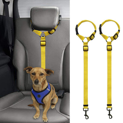 Car Backseat Pet Leash for stability - Pets Crazy Shops