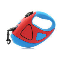 Pet Dog Automatic Retractable Fiber Leash Night Safety LED Shining Automatic Stretching Dog Hand Holding Rope Pet Supplies - Pets Crazy Shops
