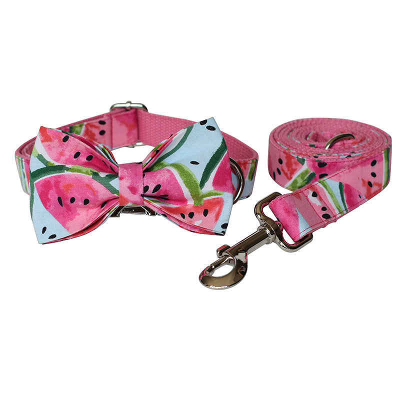 Watermelon Pet Supplies Dog Collar Pet Leash - Pets Crazy Shops