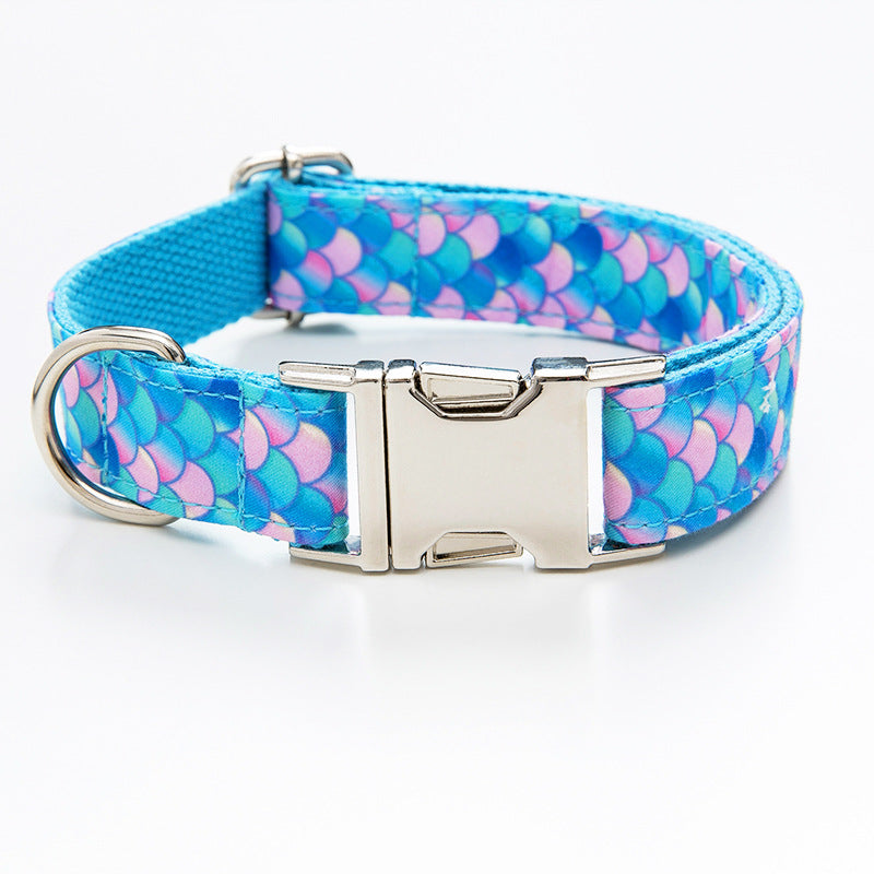 Mermaid Pet Collar Leash Dog Leash - Pets Crazy Shops