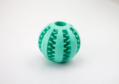 Rubber Mint Feeding Ball Built-in Food Storage Bin - Pets Crazy Shops