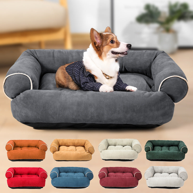 Dog Sofa Bed Sleeping Bag Kennel Cat Puppy Sofa Bed Pet House Winter Warm Beds Cushion - Pets Crazy Shops