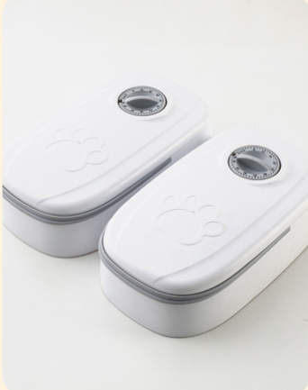 Automatic Pet Feeder Smart Food Dispenser For Cats Dogs Timer Stainless Steel Bowl Auto Dog Cat Pet Feeding Pets Supplies - Pets Crazy Shops